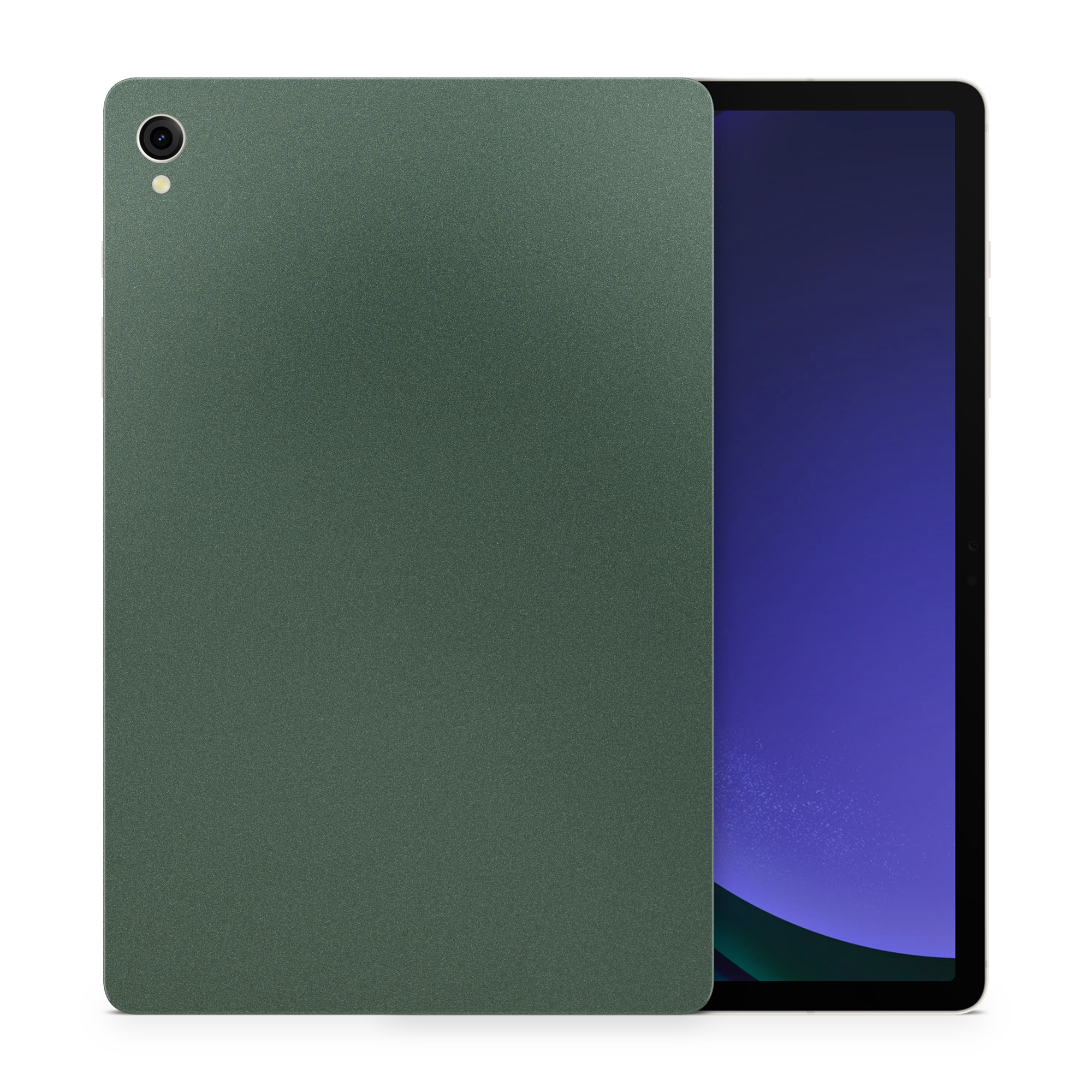 Samsung Galaxy Tab S9+ Professional Matte Green Metallic Skin Wrap Cover