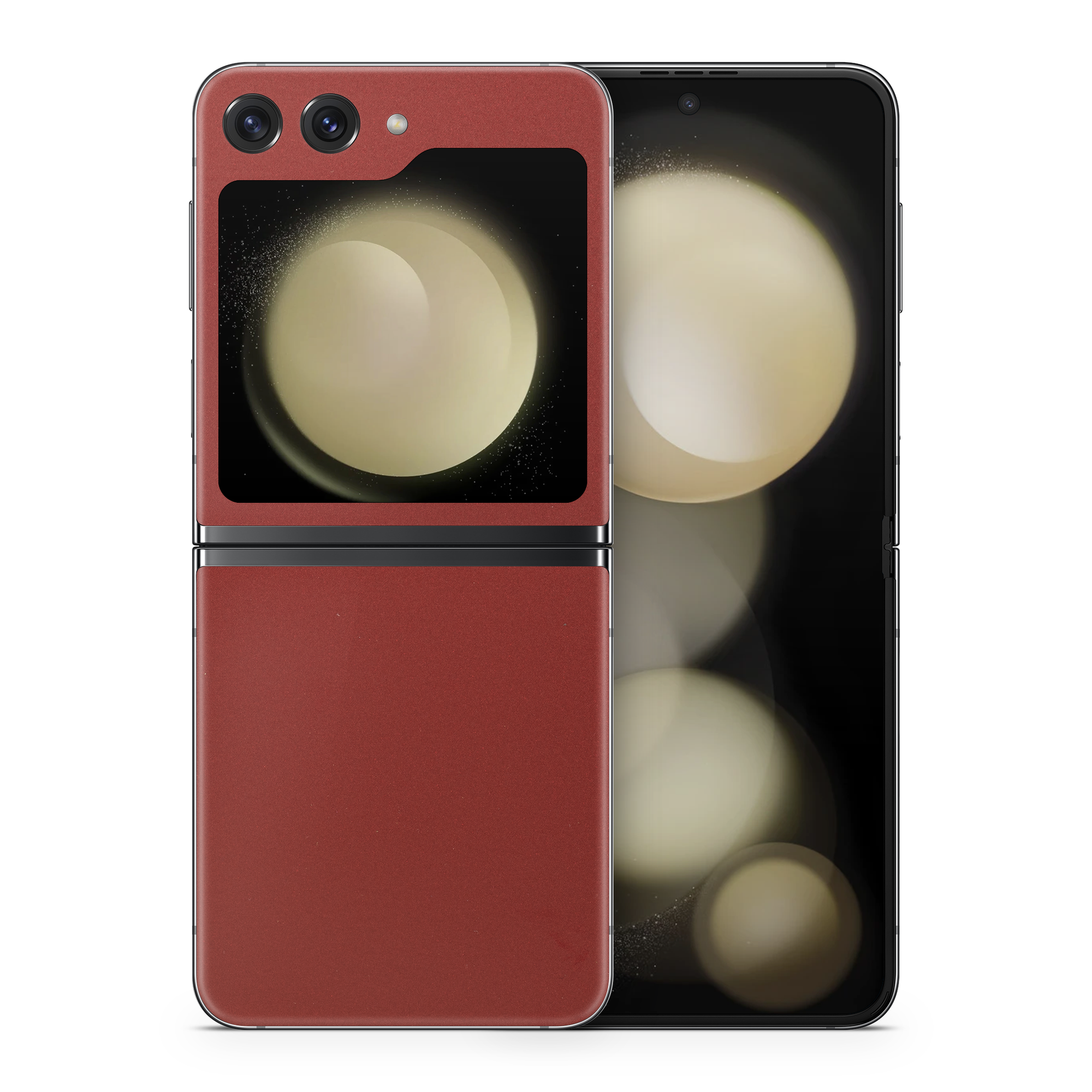 Samsung Galaxy Z Flip 5 Essentials Vampire Red Skin Wrap Cover