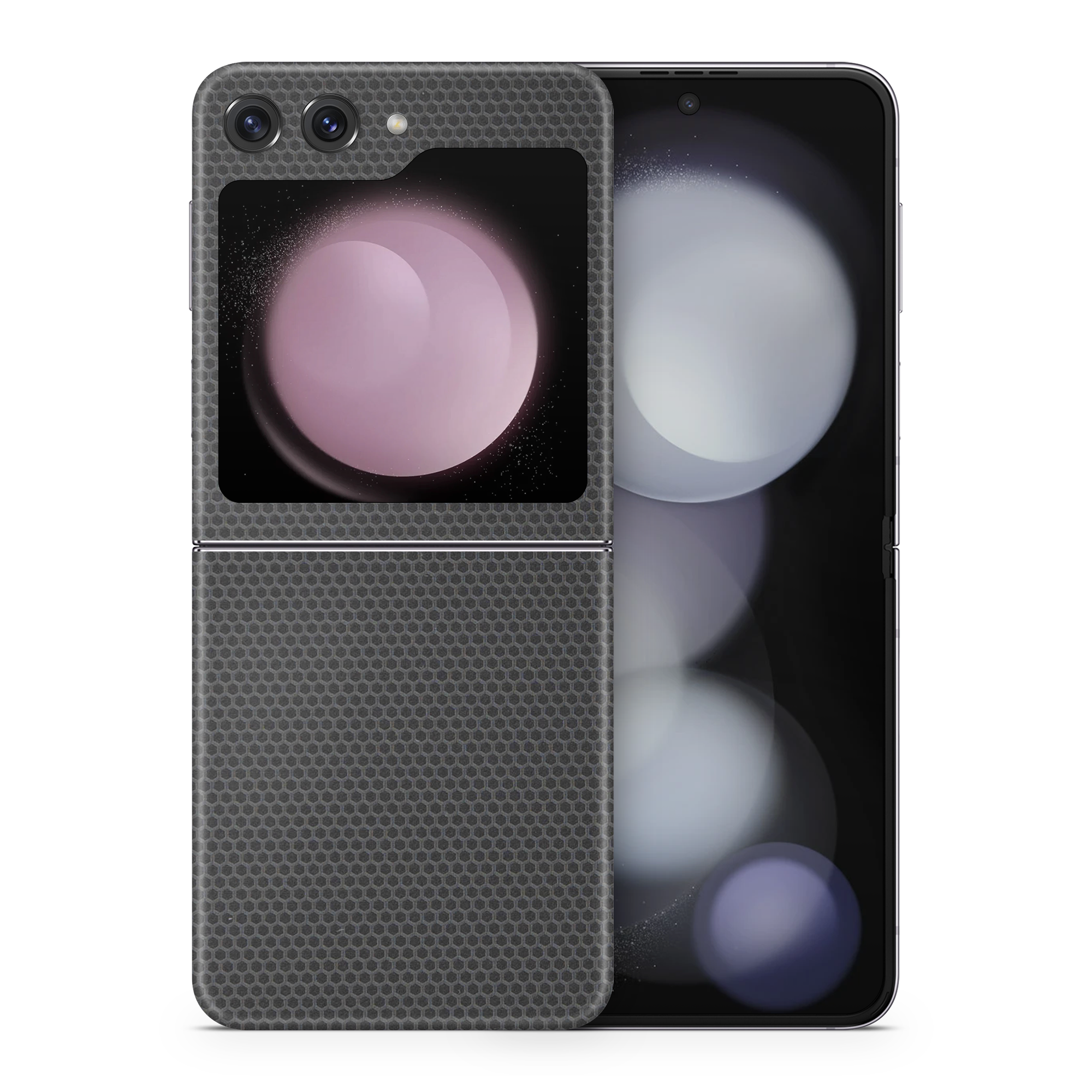 Samsung Galaxy Zflip5 Professional Black Matrix Skin Wrap Cover