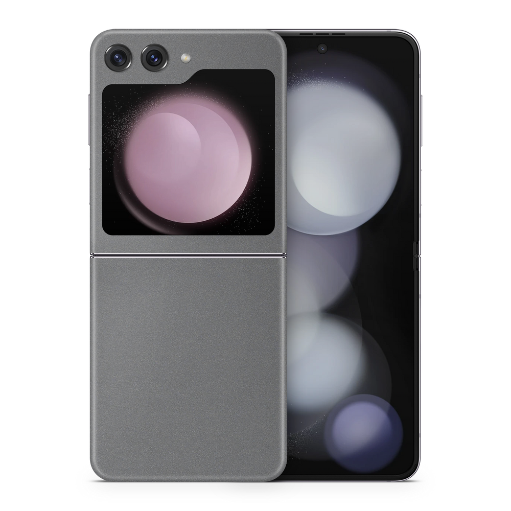 Samsung Galaxy Zflip5 Professional Charcoal Grey Skin Wrap Cover
