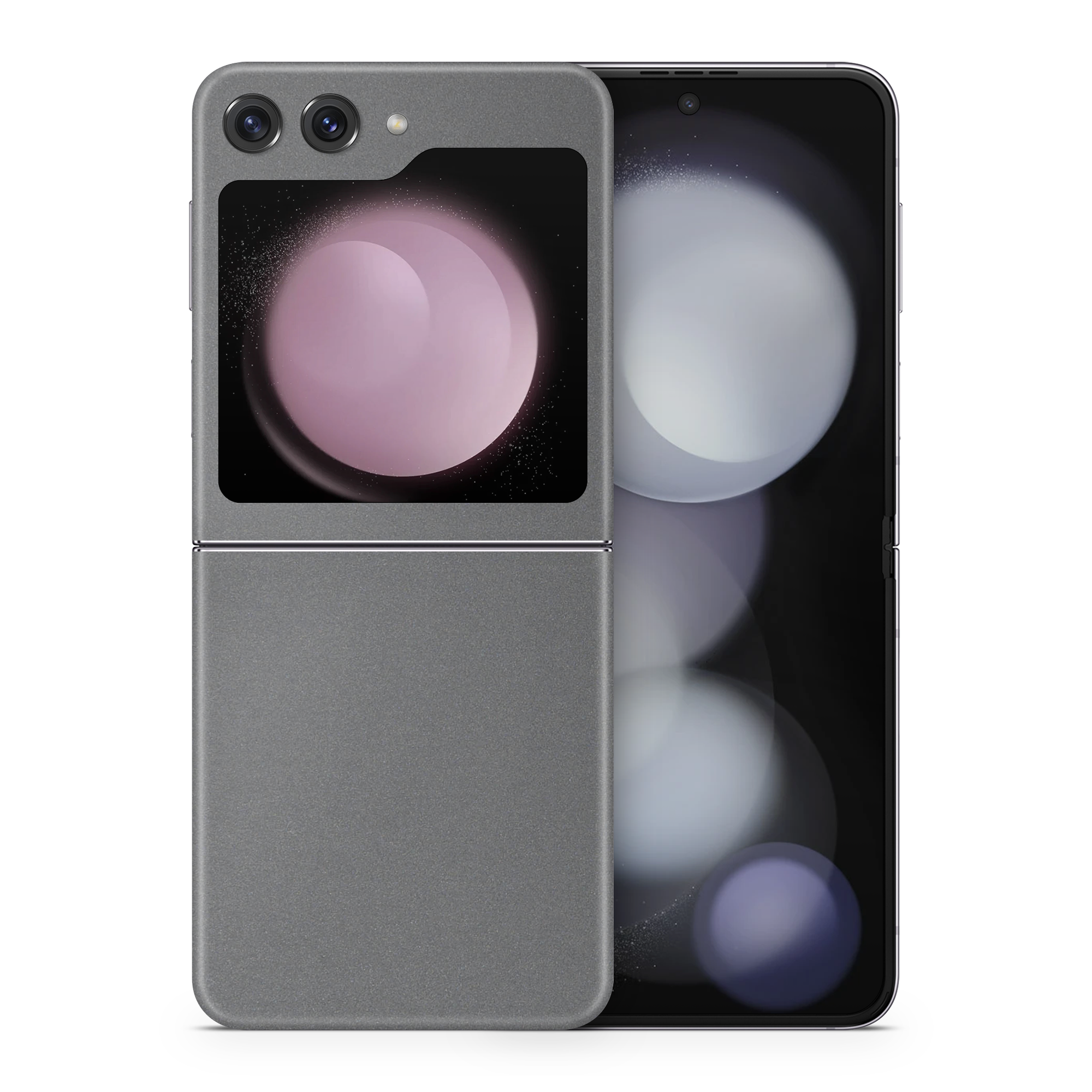 Samsung Galaxy Zflip5 Professional Charcoal Grey Skin Wrap Cover