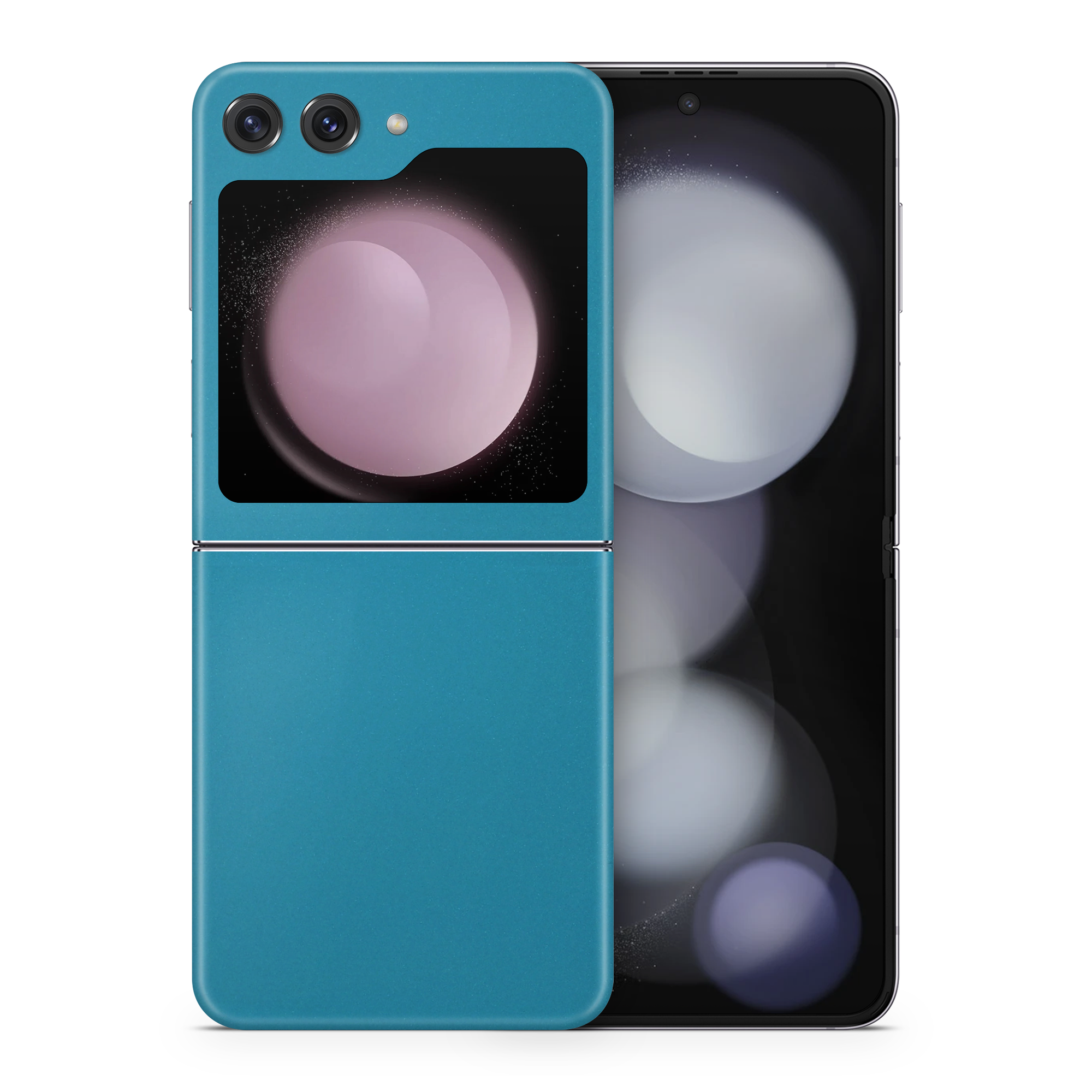 Samsung Galaxy Zflip5 Professional Satin Ocean Shimmer Skin Wrap Cover