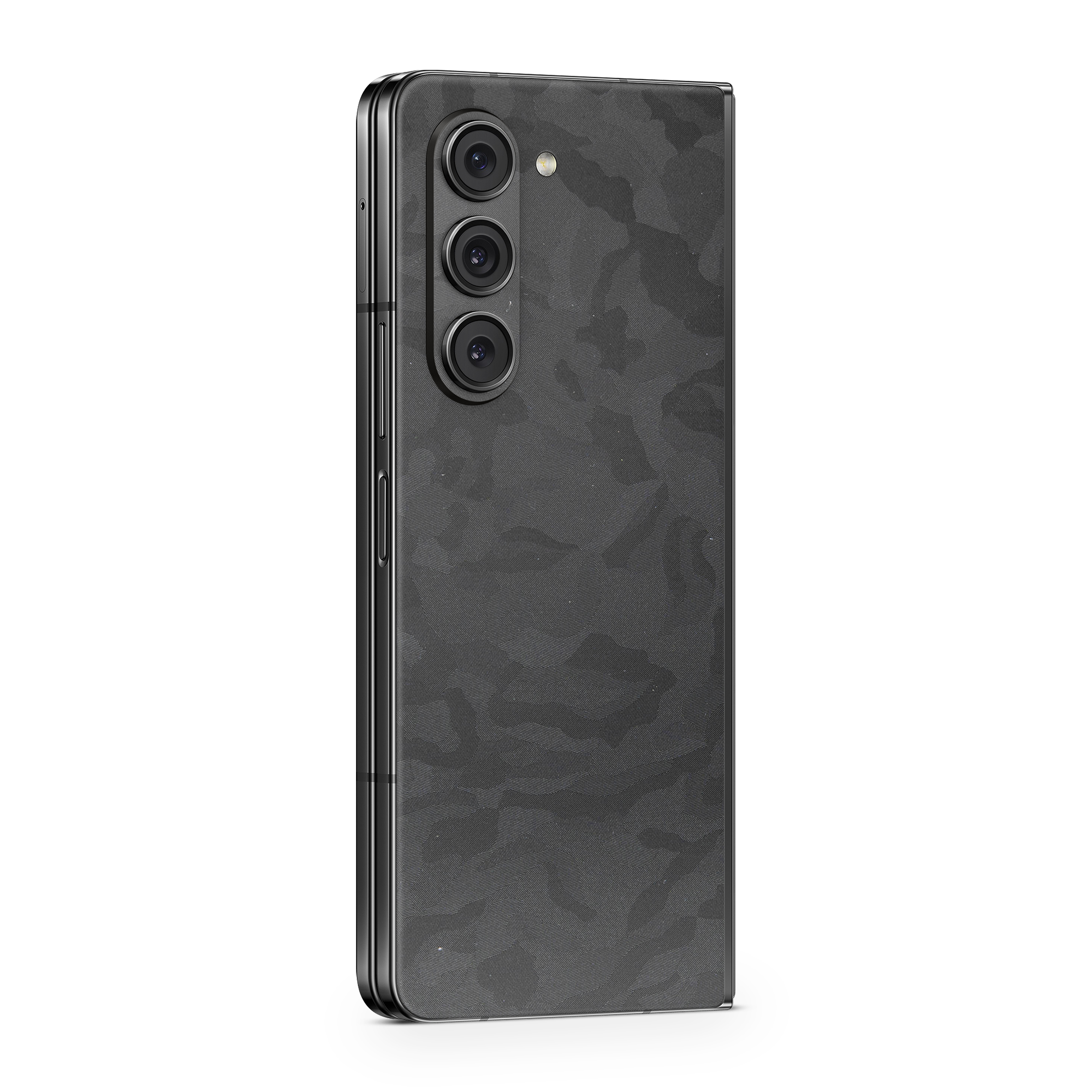 Samsung Galaxy Zfold5 Essentials Black Camo Skin Wrap Cover