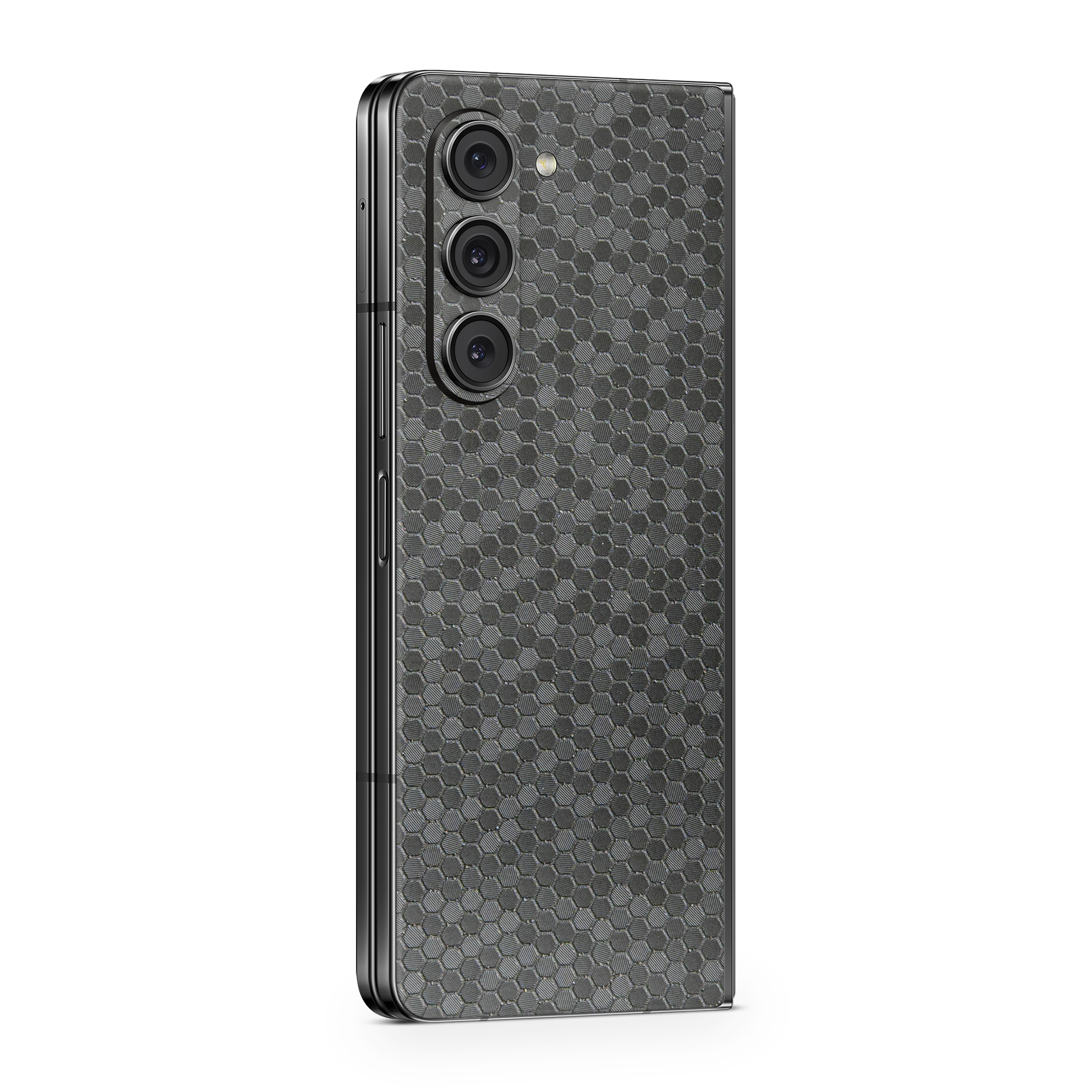 Samsung Galaxy Zfold5 Essentials Black Honeycomb Skin Wrap Cover