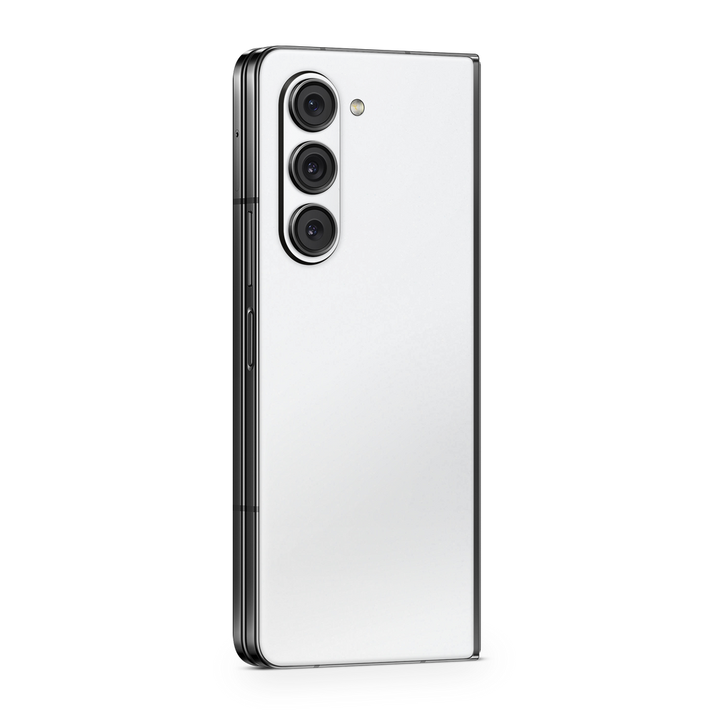 Samsung Galaxy Zfold5 Essentials Frosty Vanilla Skin Wrap Cover
