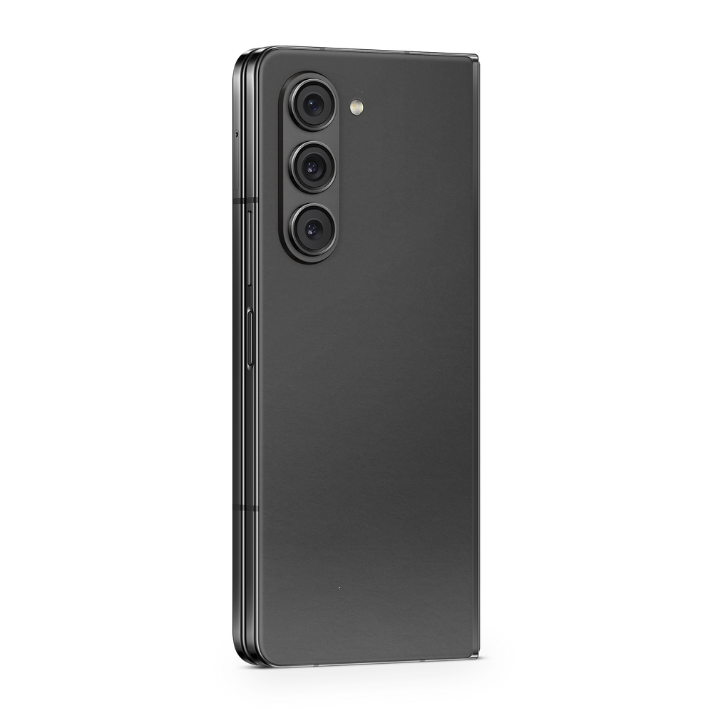 Samsung Galaxy Zfold5 Essentials Matte Black Skin Wrap Cover