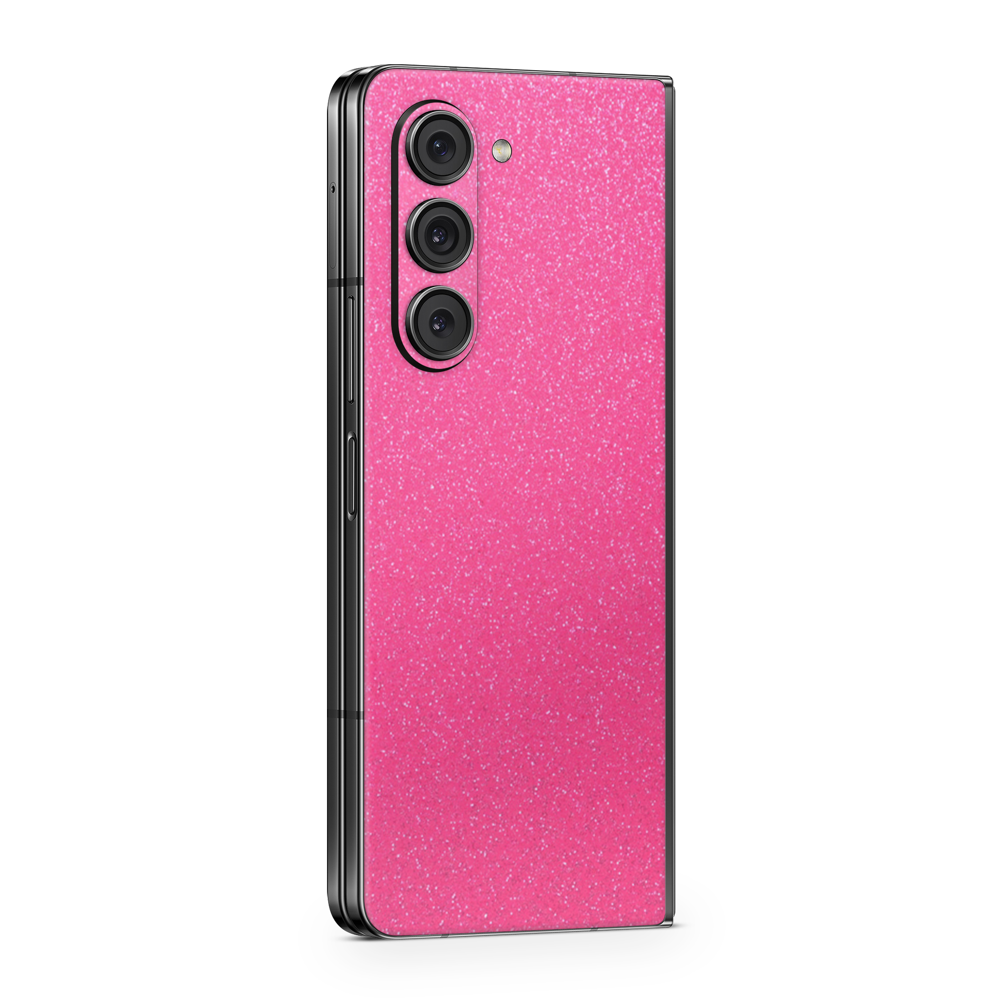 Samsung Galaxy Zfold5 Essentials Pink Glitterbomb Skin Wrap Cover