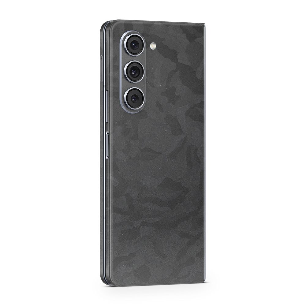Samsung Galaxy Zfold5 Professional Black Camo Skin Wrap Cover