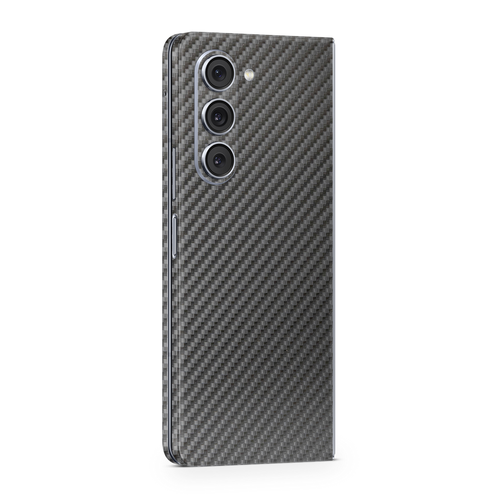 Samsung Galaxy Zfold5 Professional Black Carbon Fiber Skin Wrap Cover