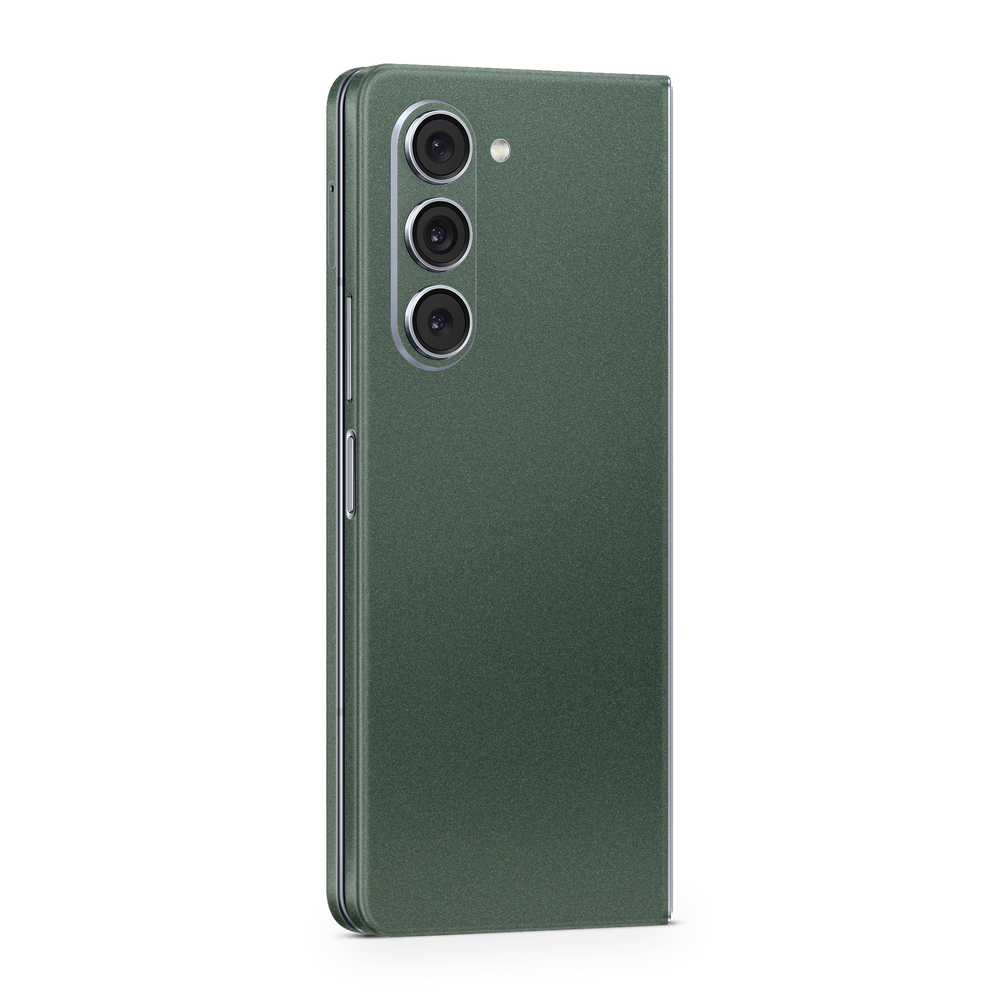 Samsung Galaxy Z Fold 5 Professional Matte Green Metallic Skin Wrap Cover