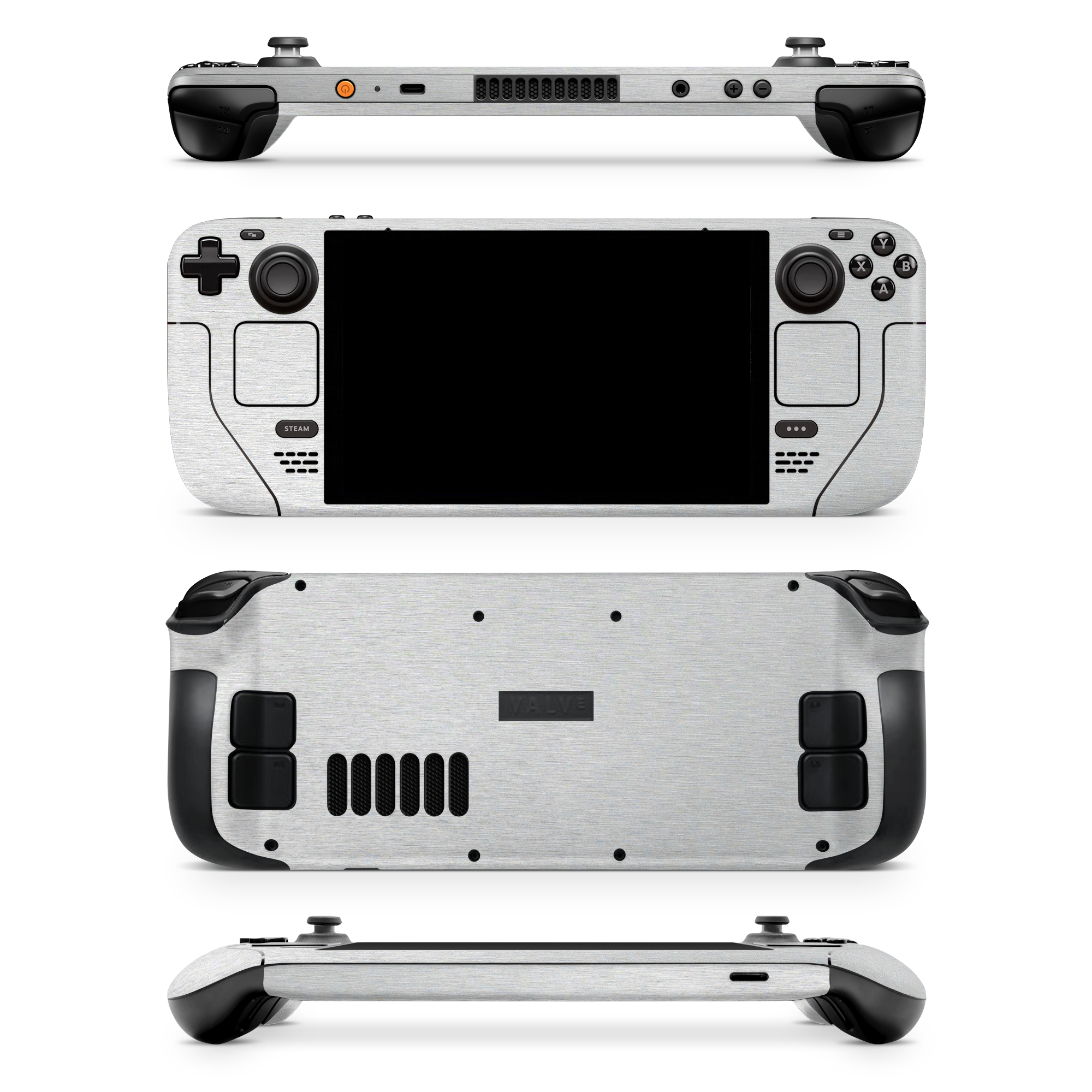 Valve Steamdeck Essentials Brushed Aluminum Skin Wrap Cover