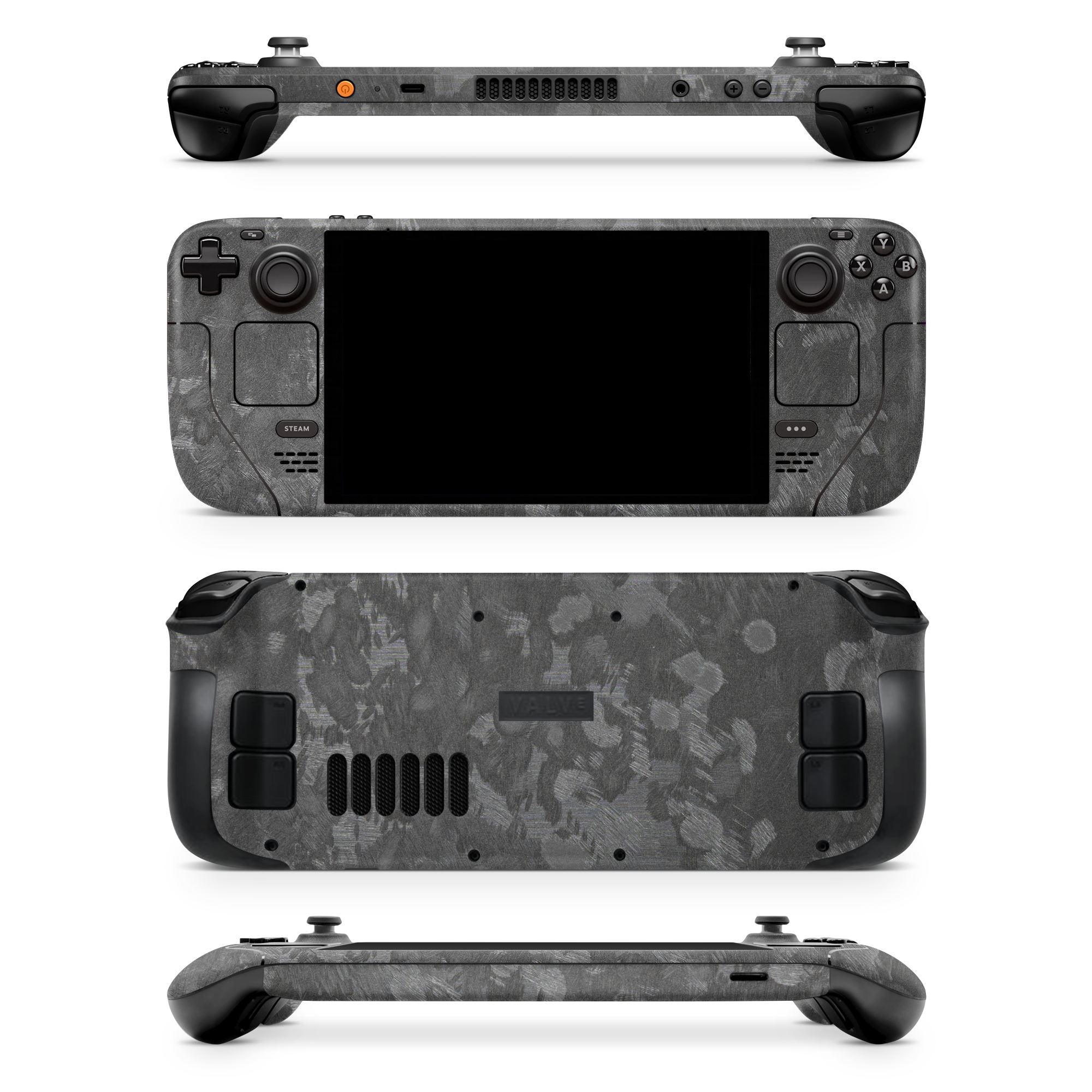 Valve Steamdeck Essentials Forged Carbon Skin Wrap Cover