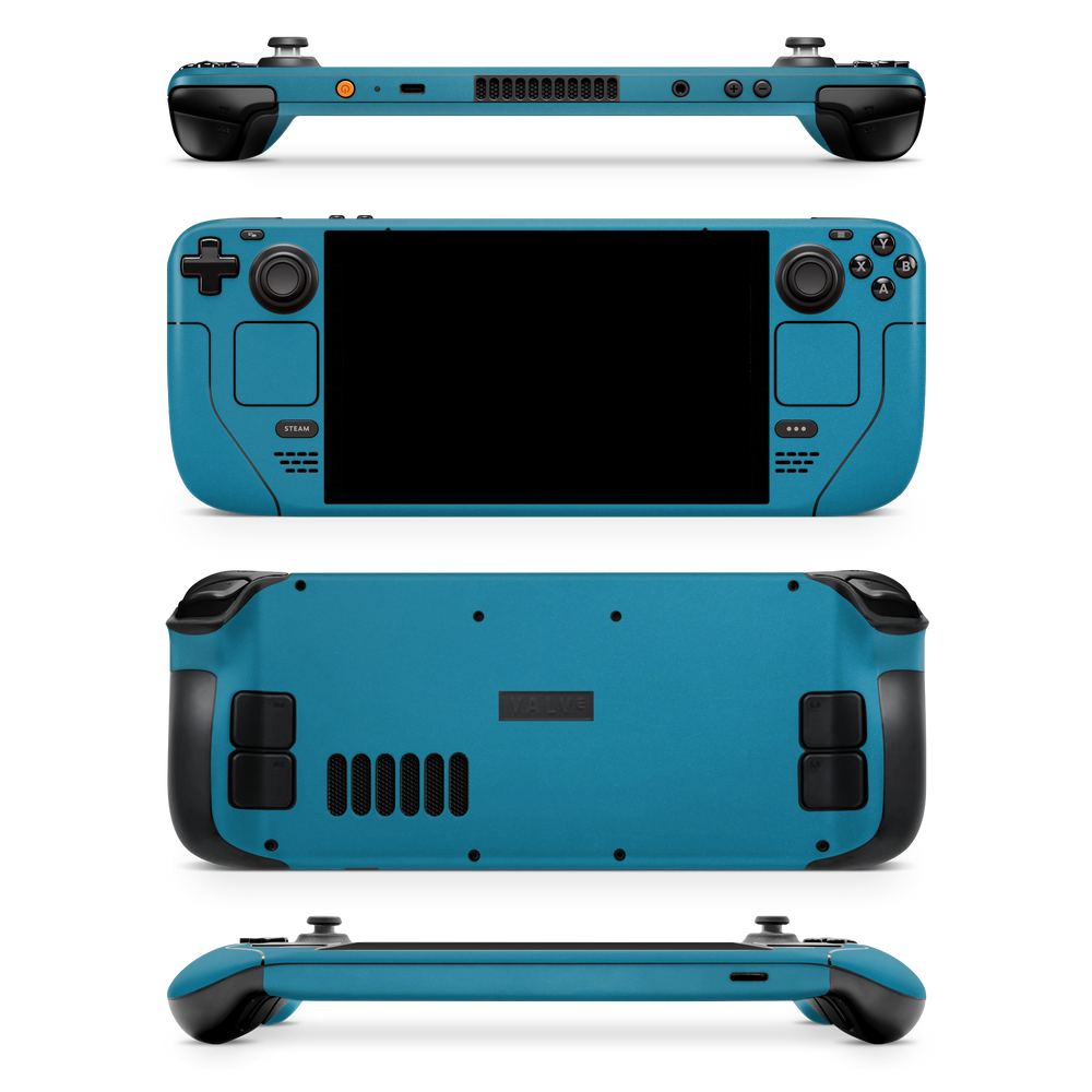 Valve Steamdeck Essentials Satin Ocean Shimmer Skin Wrap Cover