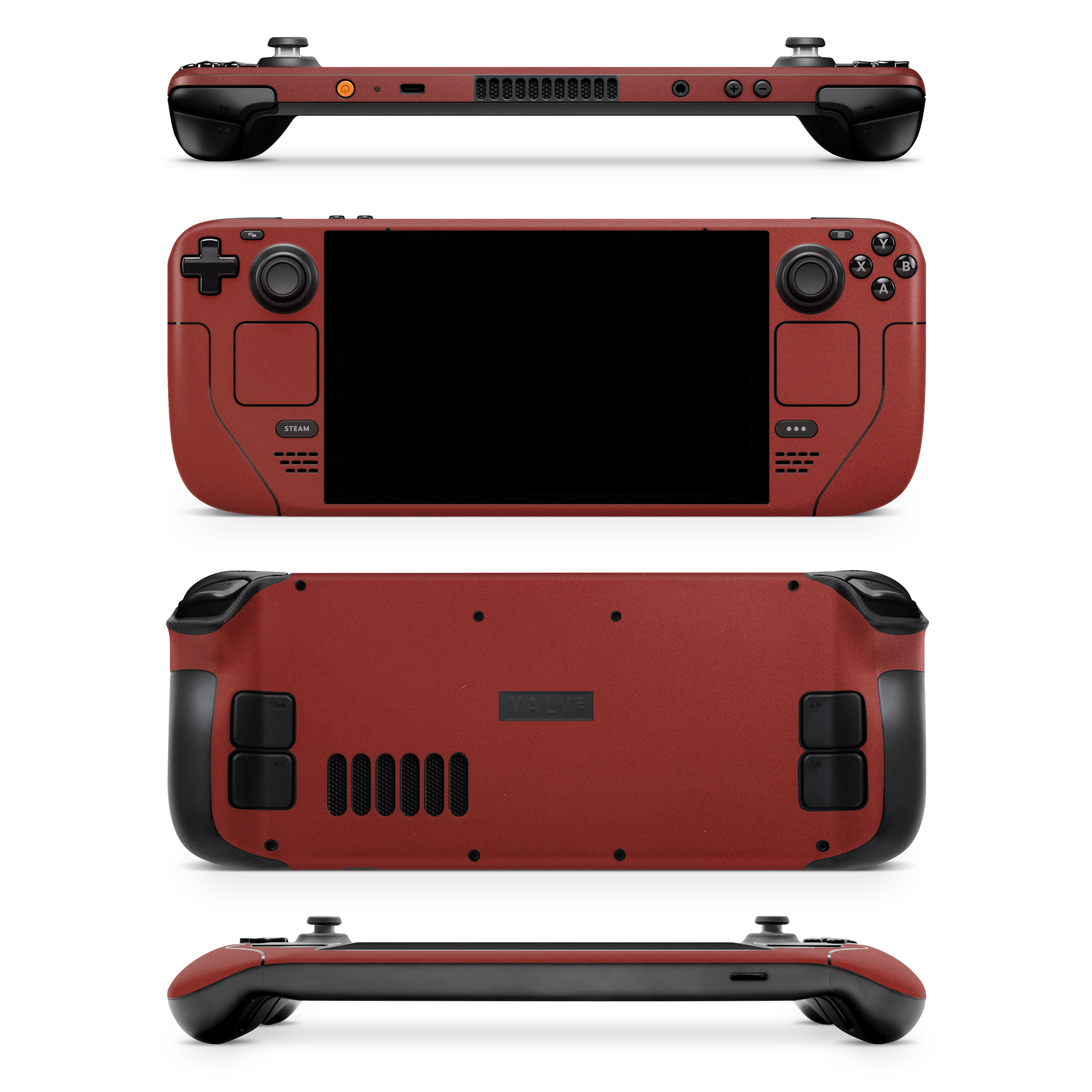 Steam Deck LCD/OLED 2022+ Essentials Vampire Red Skin Wrap Cover